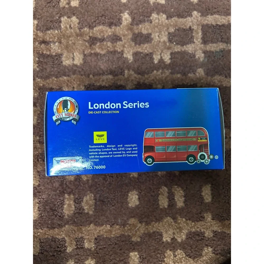 Motor Max London City Sightseeing Die Cast Double‎ Decker Bus London Series